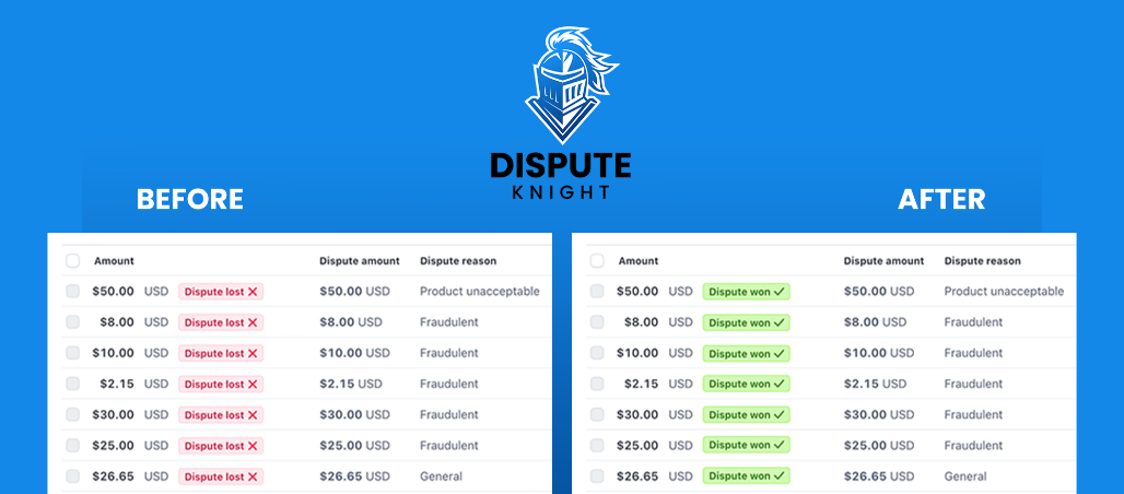 Dispute Knight - Automated Chargeback Recovery